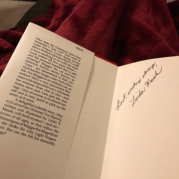 First edition signed ! Mag-Ni-Fi-Cat and the Christmas Tree Mystery - Picture 2 of 4